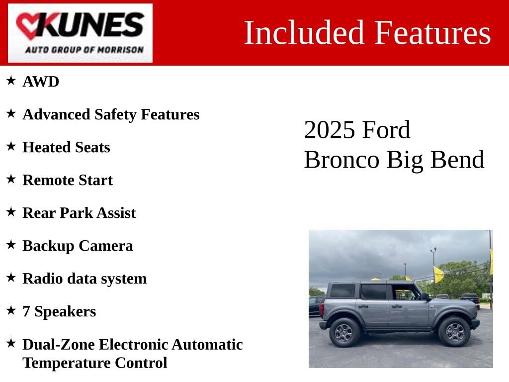 Used 2025 Ford Bronco Big Bend