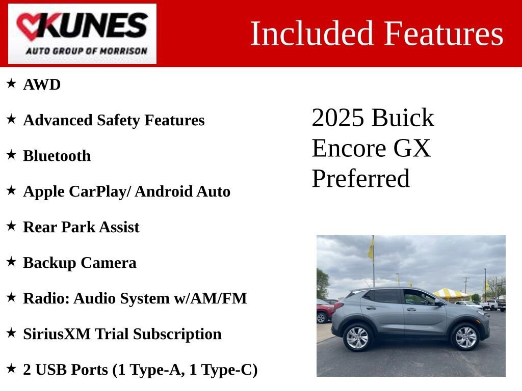 Used 2025 Buick Encore GX Preferred SUV