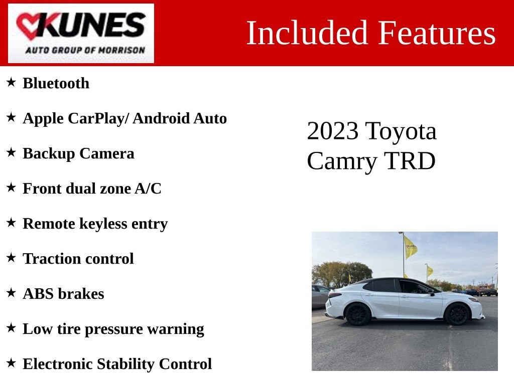 Used 2023 Toyota Camry TRD V6