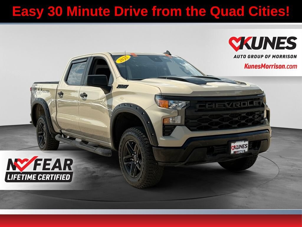 Used 2022 Chevrolet Silverado 1500 Custom Trail Boss Truck