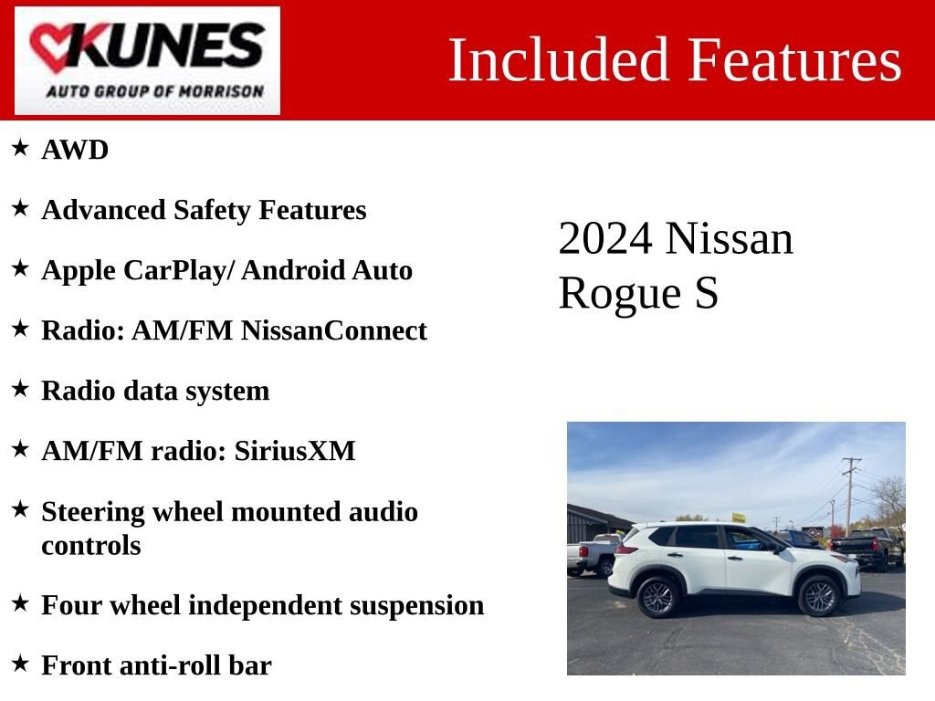 Used 2024 Nissan Rogue S