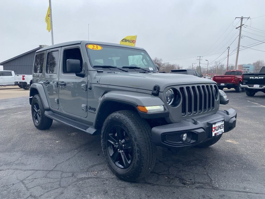 Used 2023 Jeep Wrangler Sahara Altitude