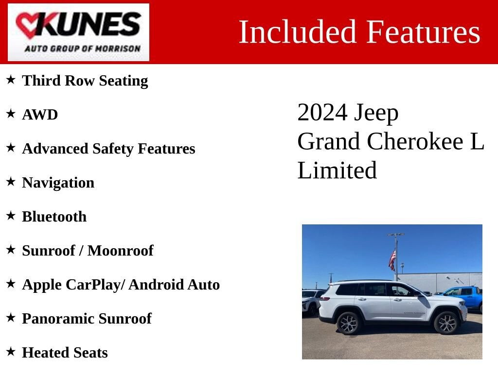 Used 2024 Jeep Grand Cherokee L Limited