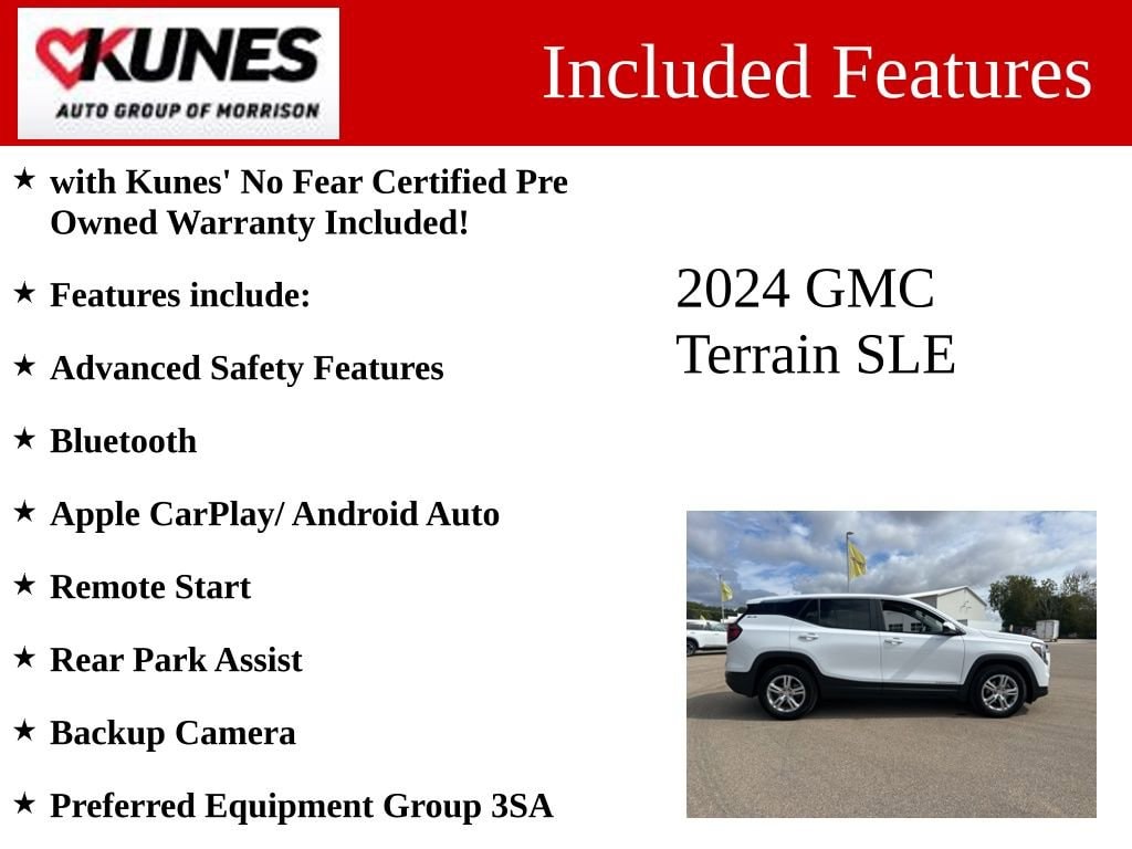 Used 2024 GMC Terrain SLE SUV