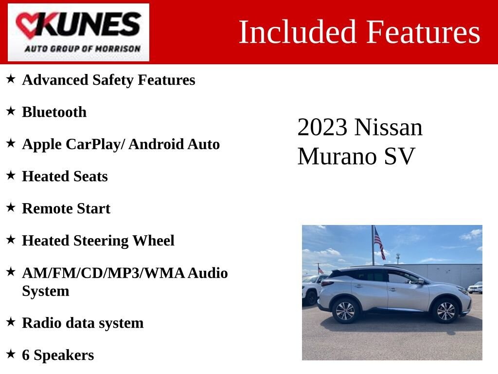 Used 2023 Nissan Murano SV