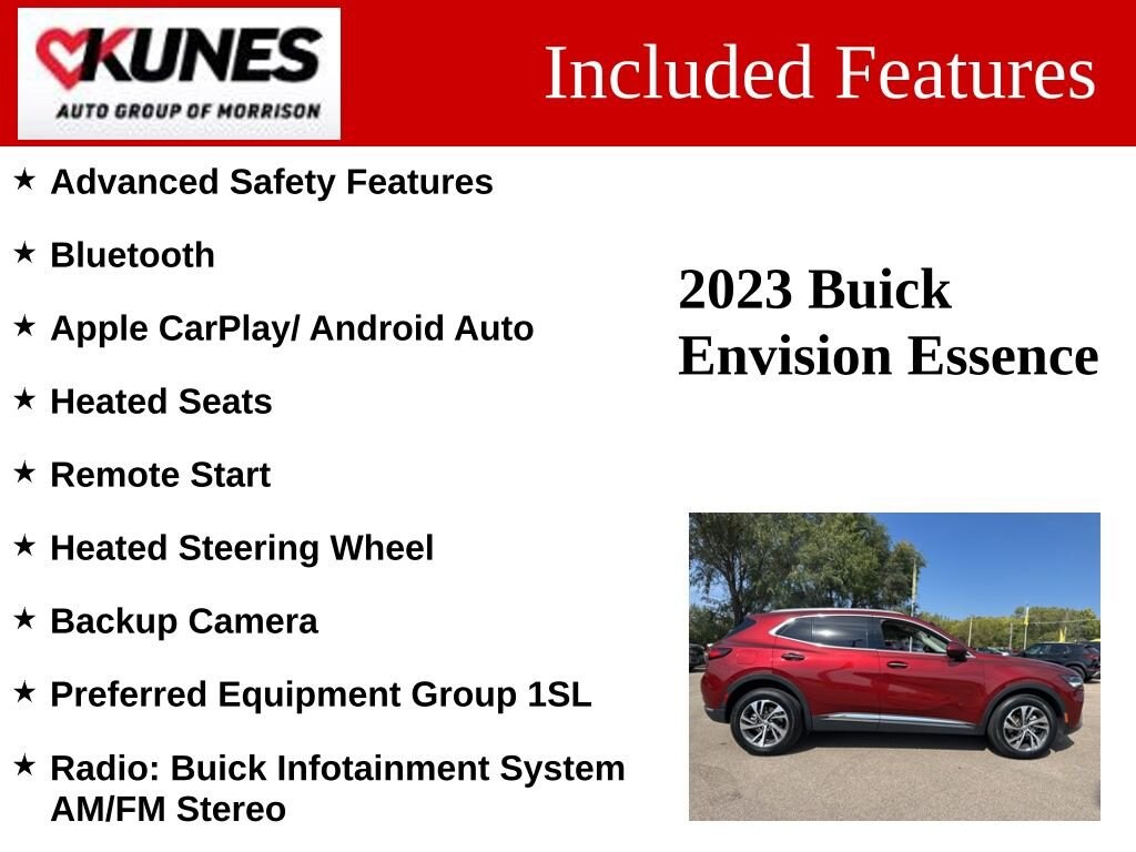 Used 2023 Buick Envision Essence SUV