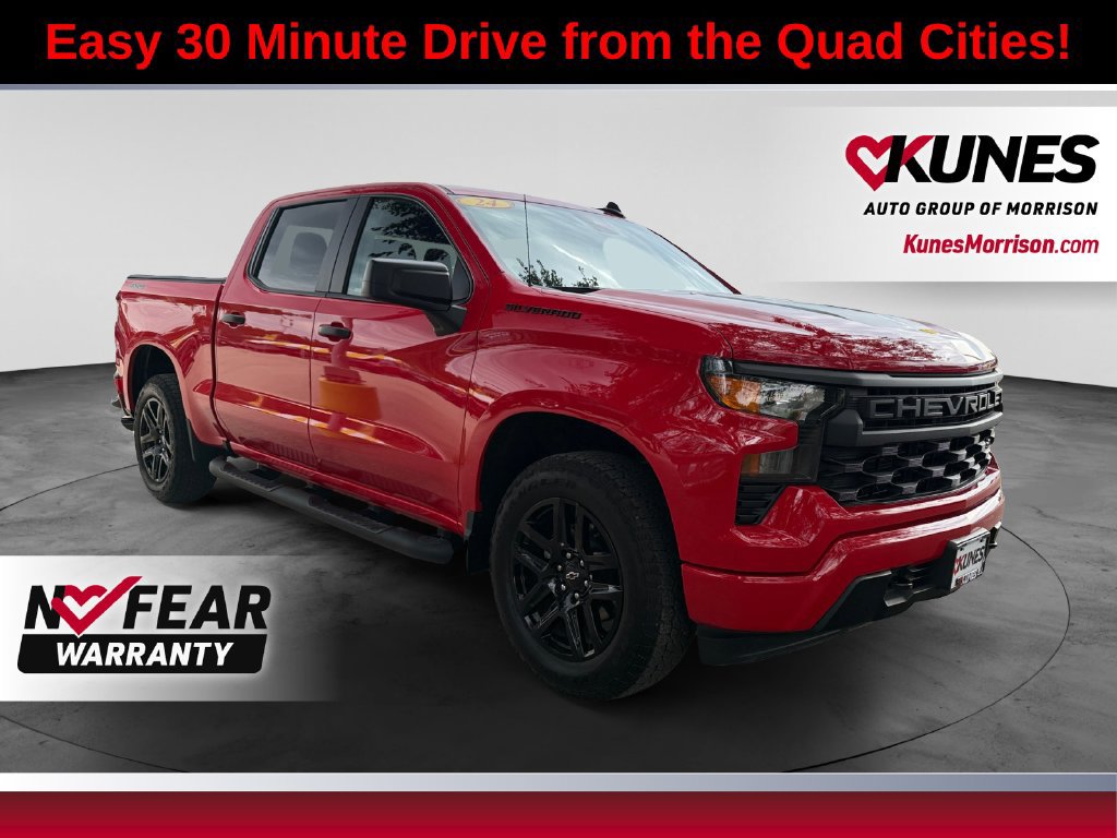 Used 2024 Chevrolet Silverado 1500 Custom Truck