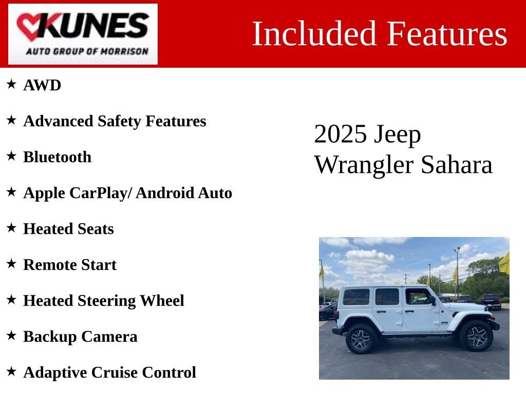 Used 2025 Jeep Wrangler Sahara