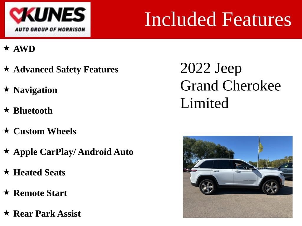 Used 2022 Jeep Grand Cherokee Limited