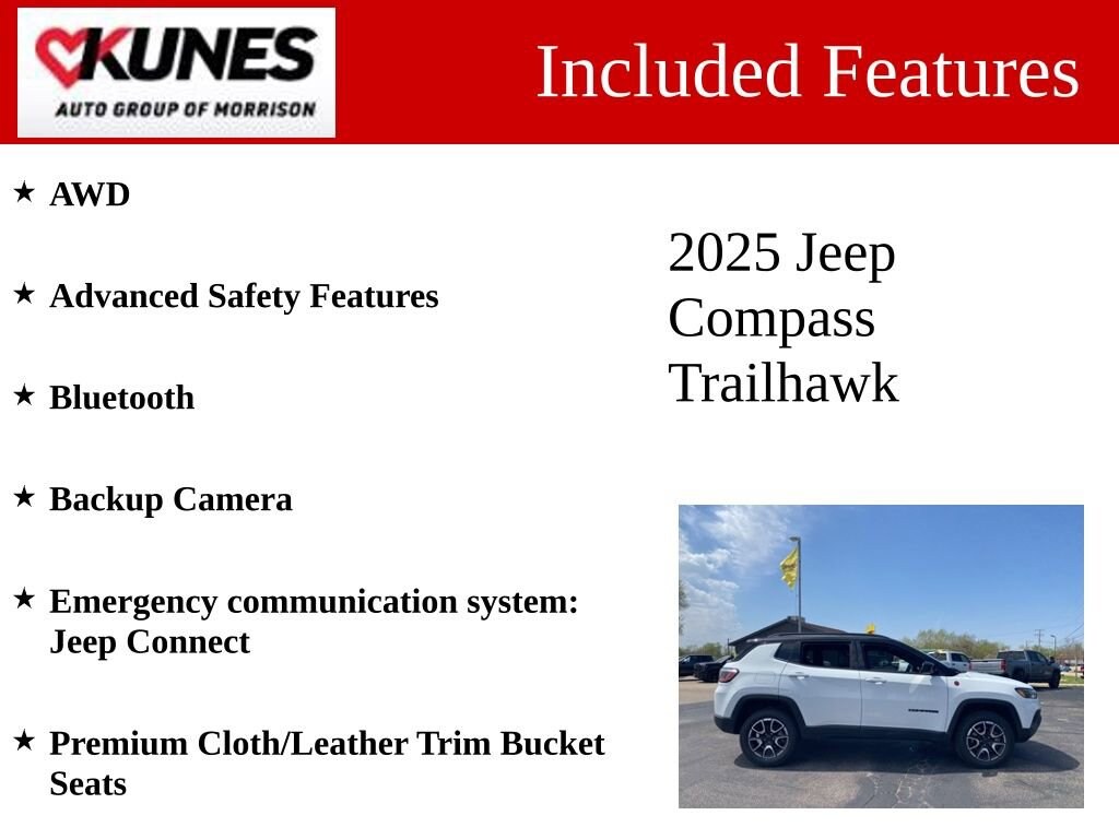 Used 2025 Jeep Compass Trailhawk