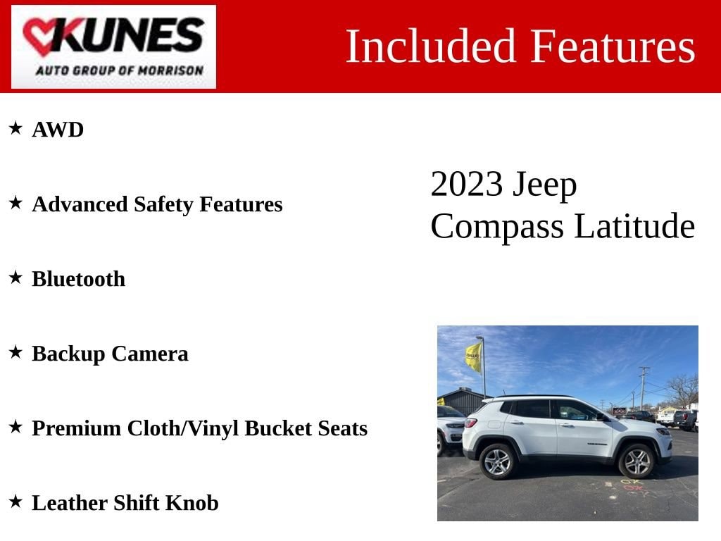 Used 2023 Jeep Compass Latitude