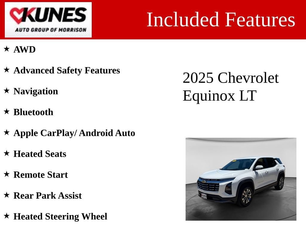 Used 2025 Chevrolet Equinox LT SUV
