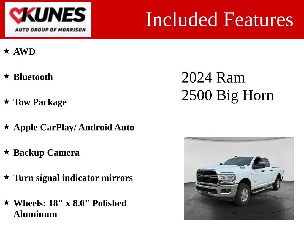 Used 2024 Ram 2500 Big Horn