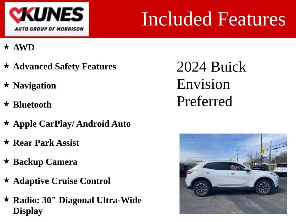 Used 2024 Buick Envision Preferred SUV