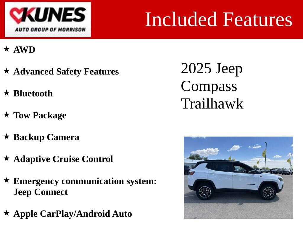 Used 2025 Jeep Compass Trailhawk