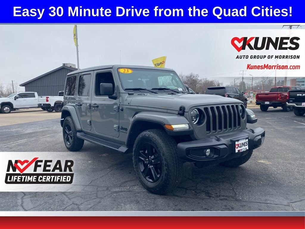 Used 2023 Jeep Wrangler Sahara Altitude