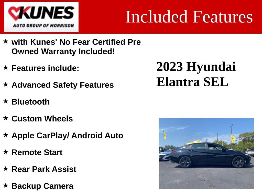 Used 2023 Hyundai Elantra SEL