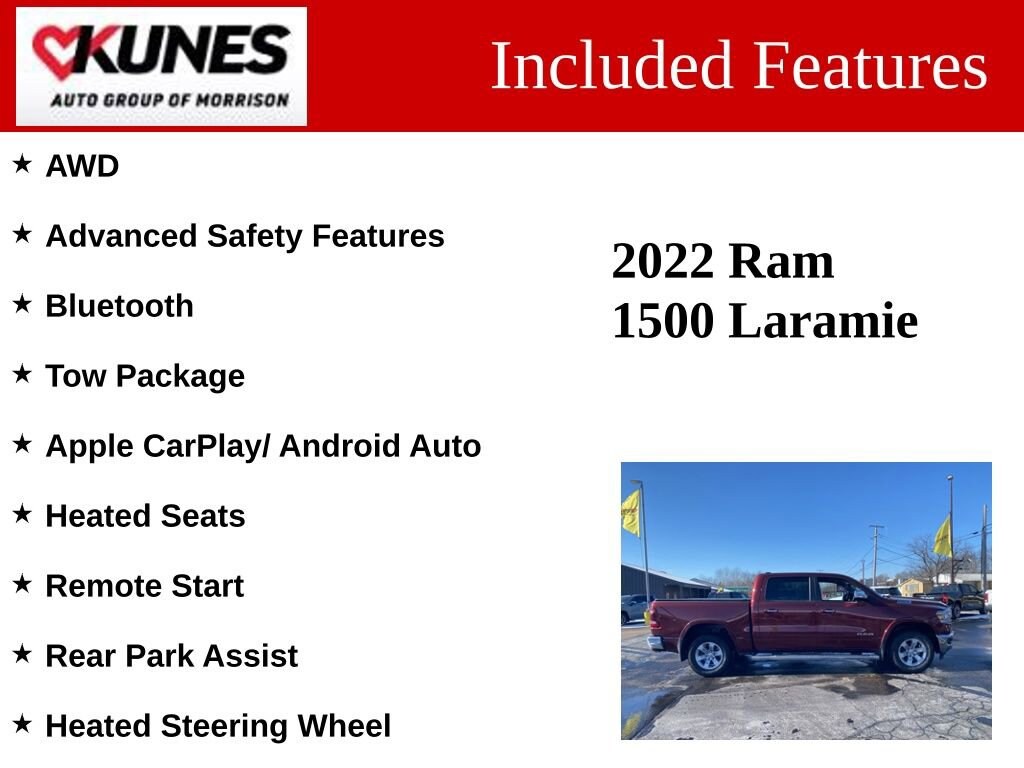 Used 2022 Ram 1500 Laramie