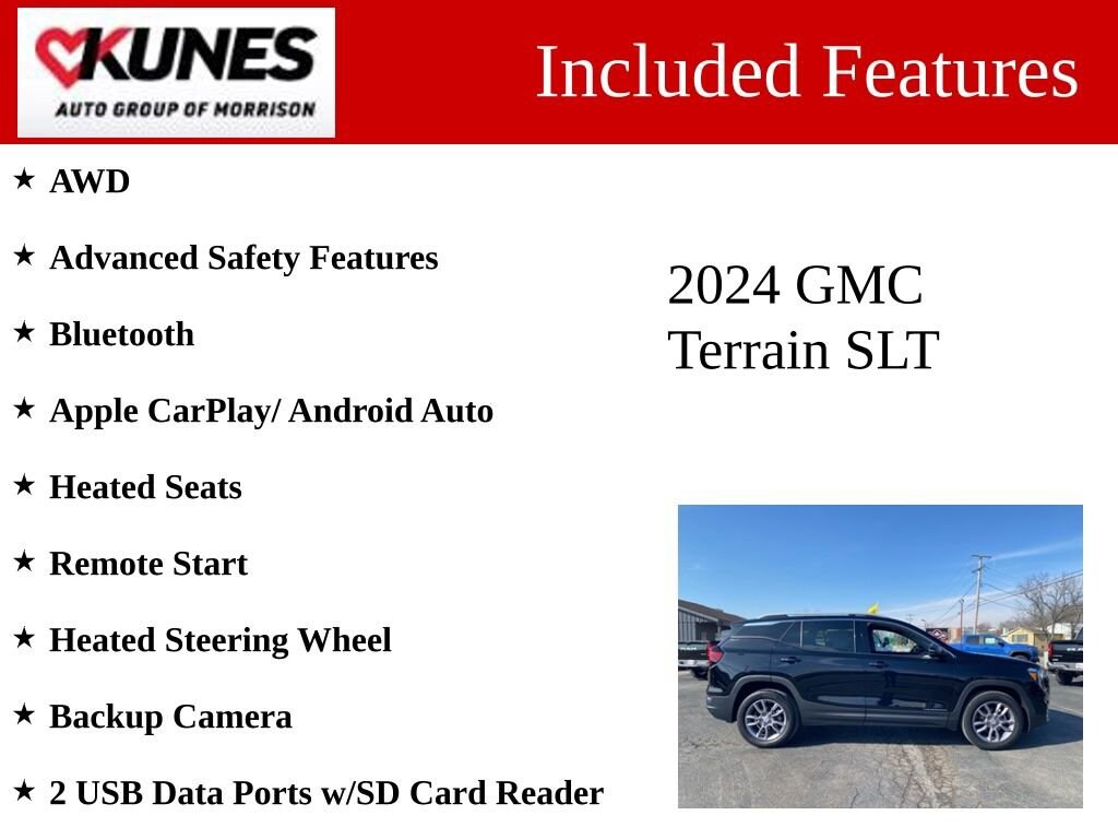 Used 2024 GMC Terrain SLT SUV