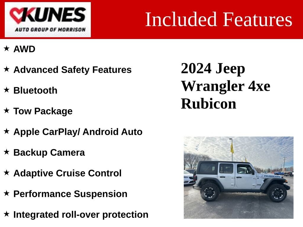 Used 2024 Jeep Wrangler Rubicon 4xe SUV