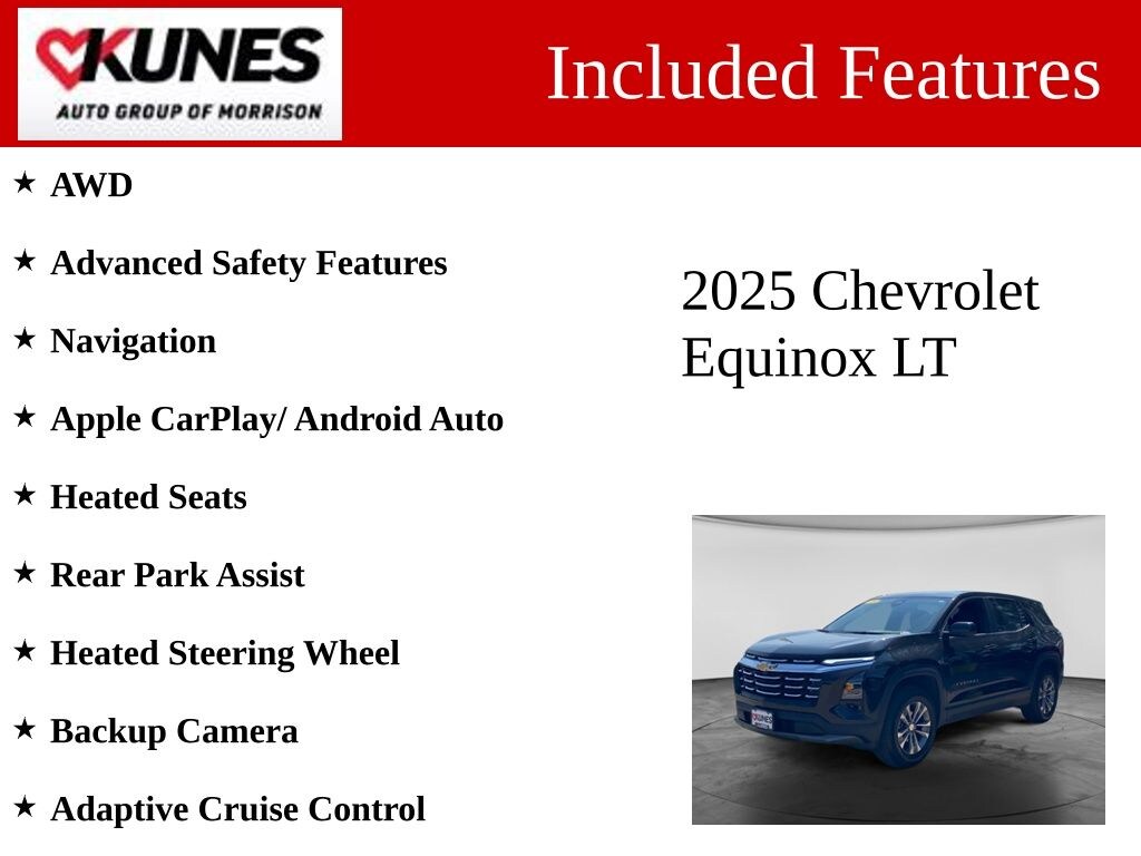 Used 2025 Chevrolet Equinox LT SUV