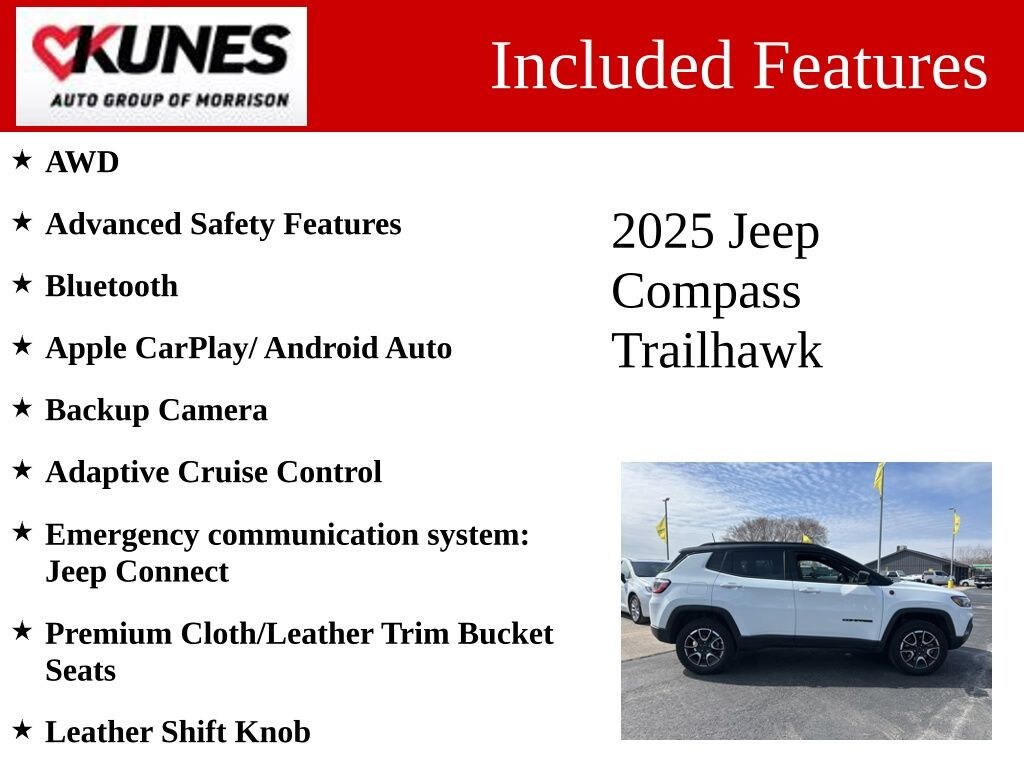 Used 2025 Jeep Compass Trailhawk SUV