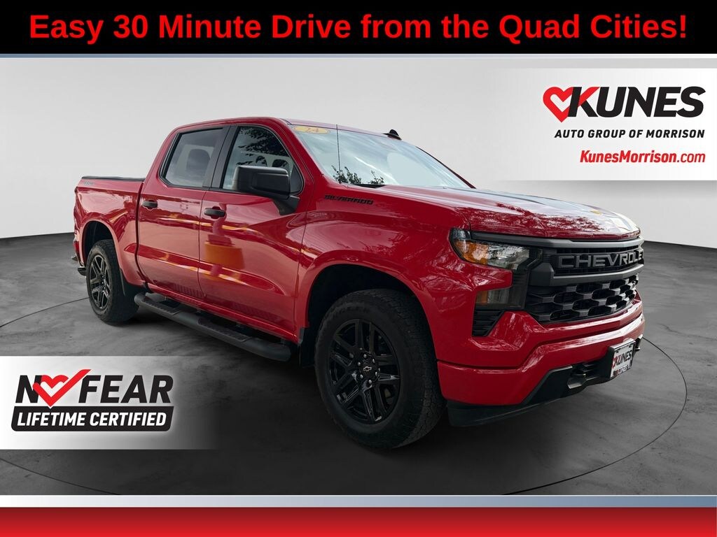 Used 2024 Chevrolet Silverado 1500 Custom Truck