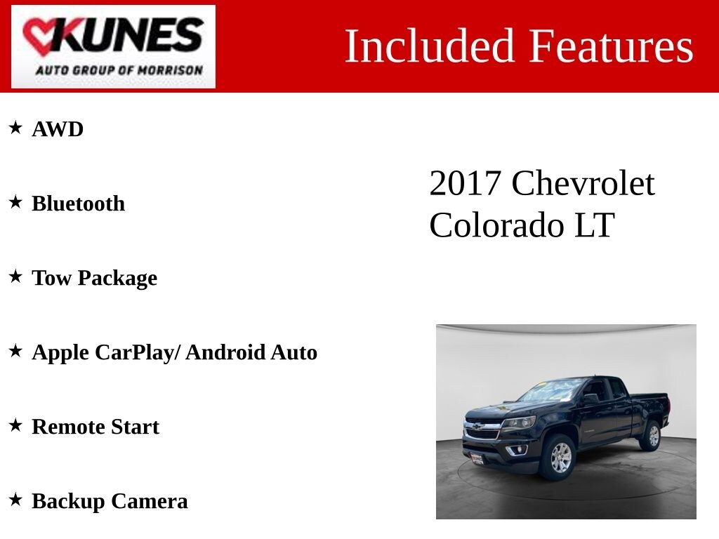 Used 2017 Chevrolet Colorado LT Truck