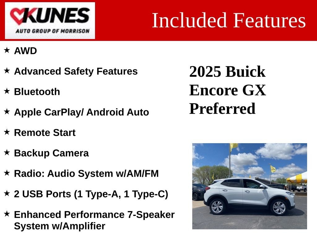 Used 2025 Buick Encore GX Preferred SUV