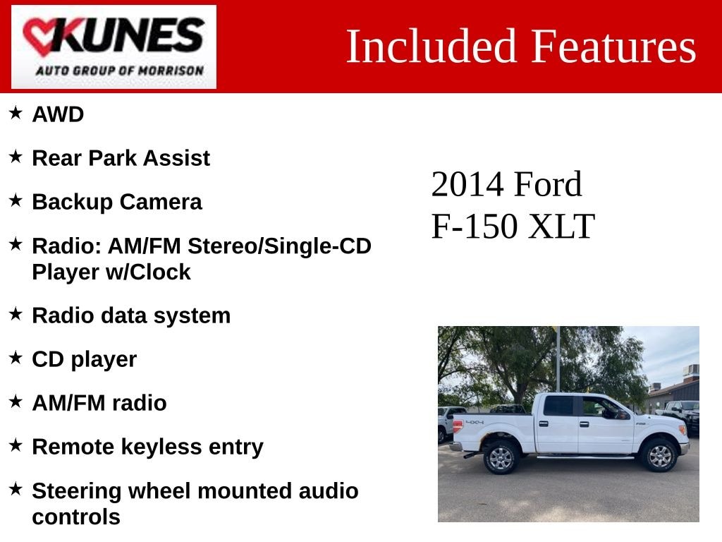 Used 2014 Ford F-150 XLT Truck