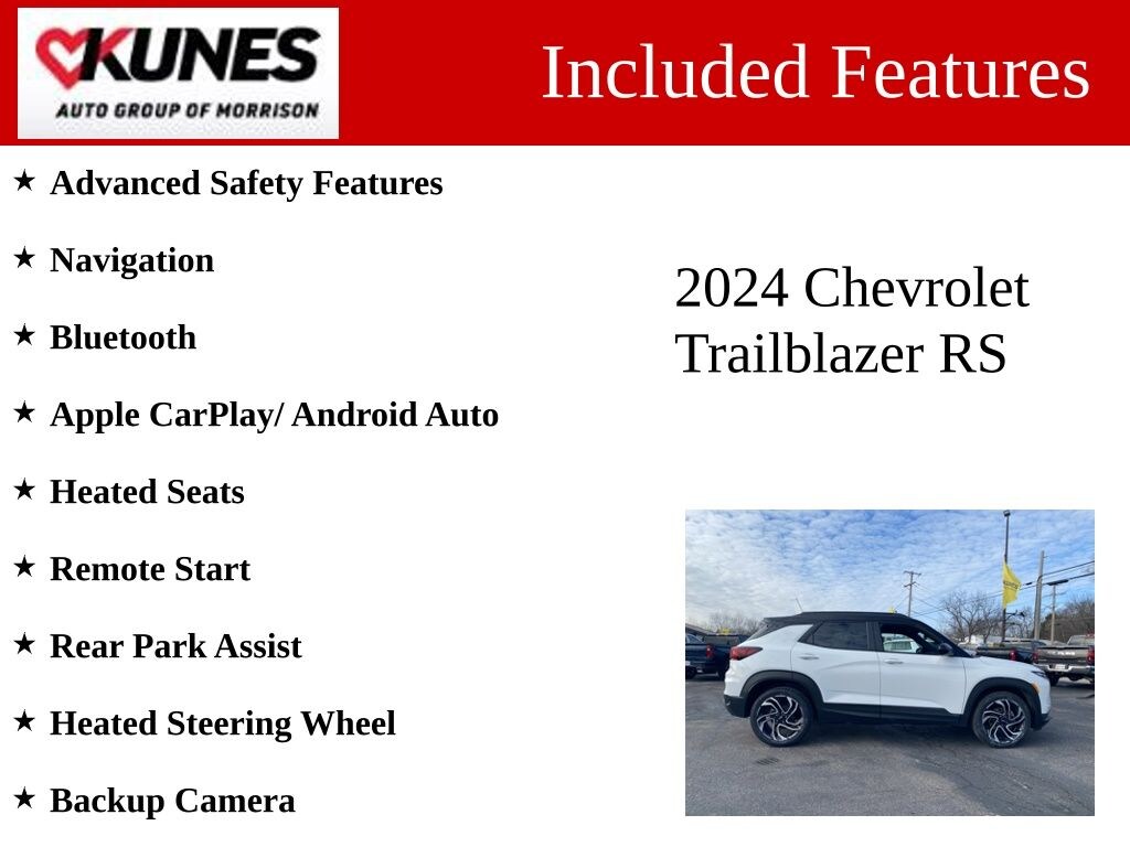Used 2024 Chevrolet Trailblazer RS SUV