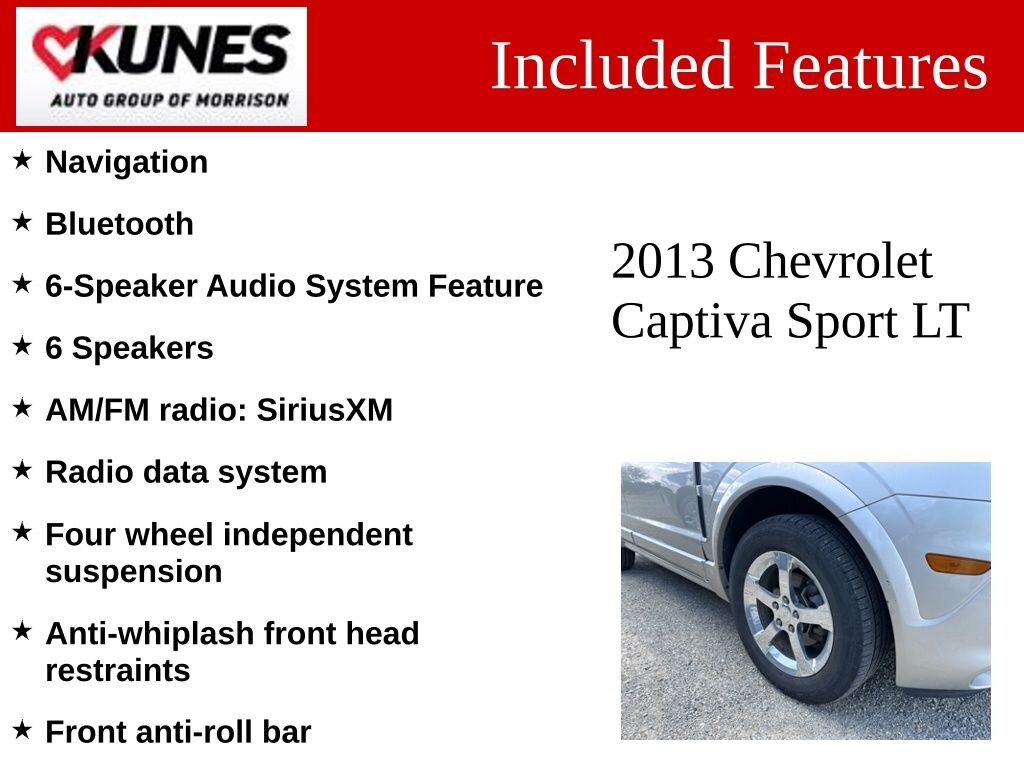 Used 2013 Chevrolet Captiva Sport LT SUV