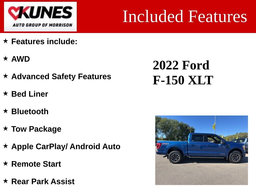 Used 2022 Ford F-150 XLT Truck