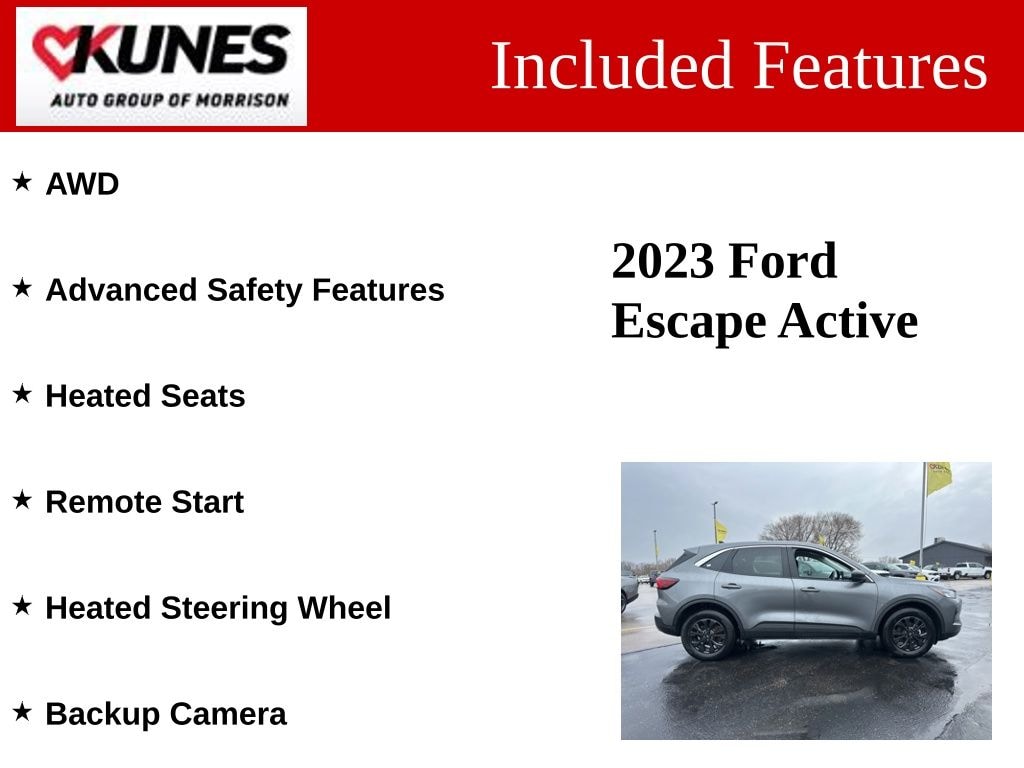 Used 2023 Ford Escape Active SUV