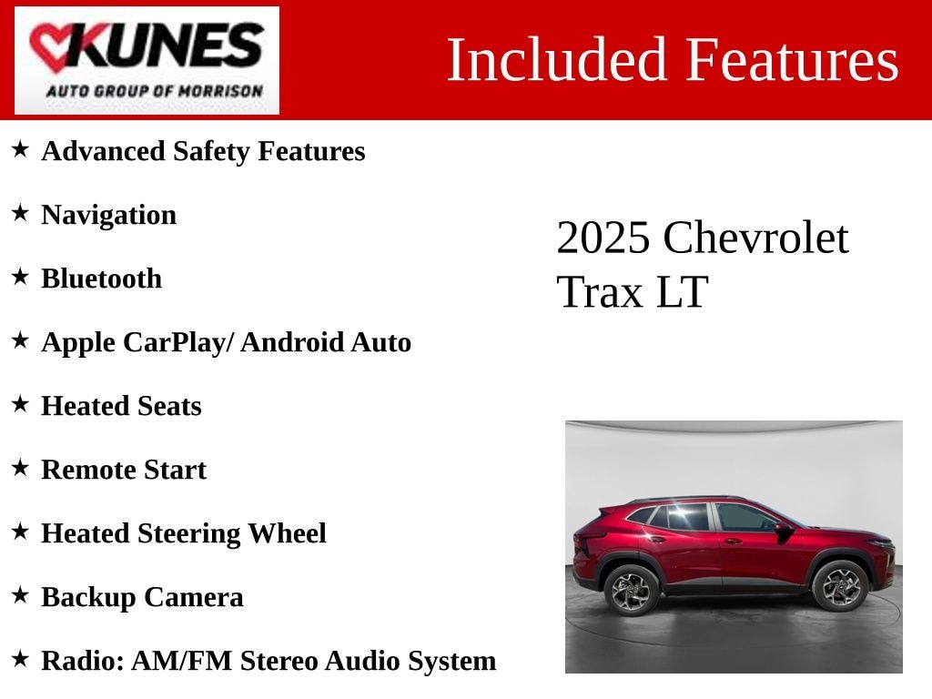 Used 2025 Chevrolet Trax LT SUV