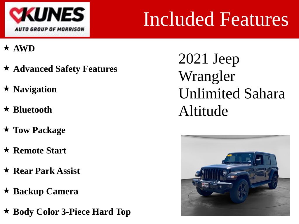2021 Jeep Wrangler Unlimited Sahara Altitude - Photo 3
