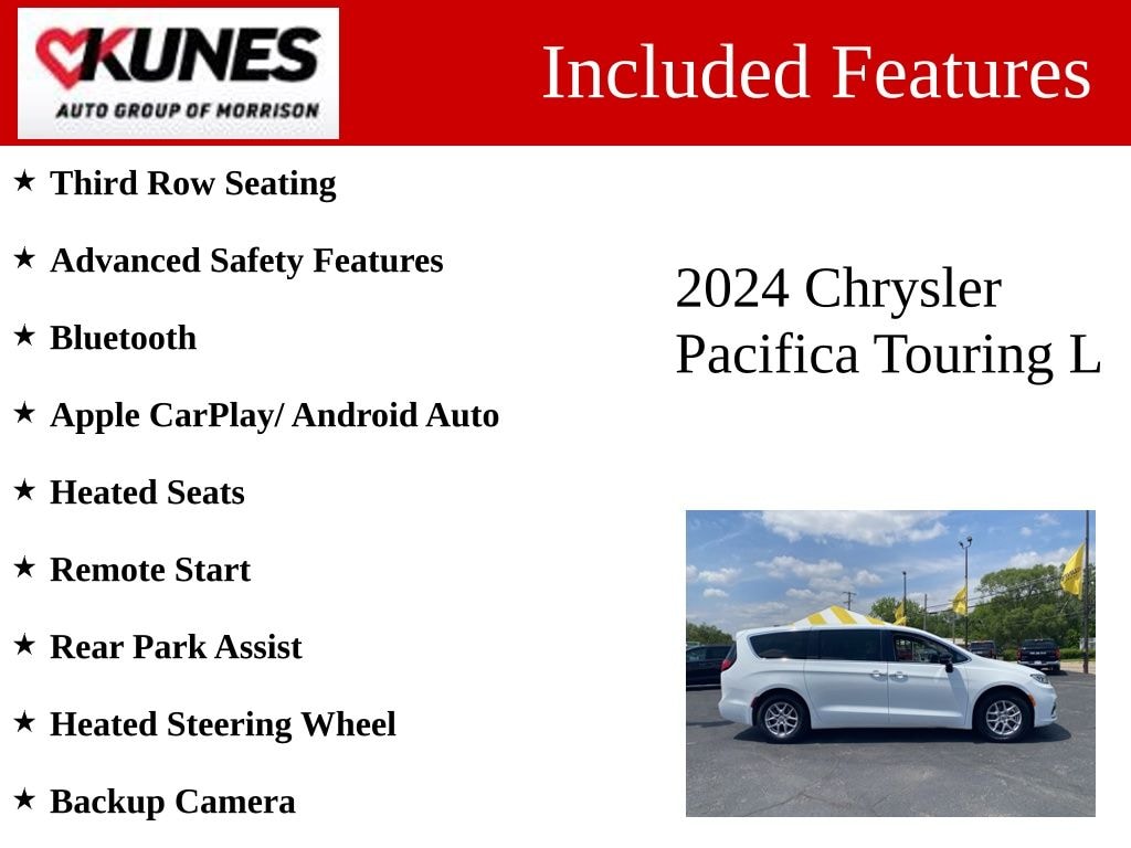 Used 2024 Chrysler Pacifica Touring L Minivan/Van