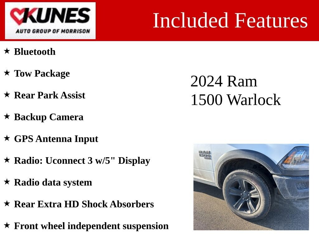 Used 2024 Ram 1500 Classic Warlock Truck