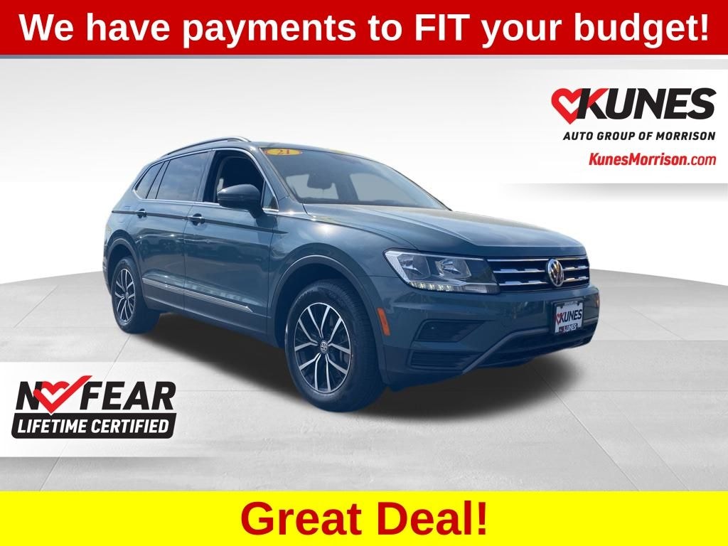 Used 2021 Volkswagen Tiguan 2.0T SE SUV