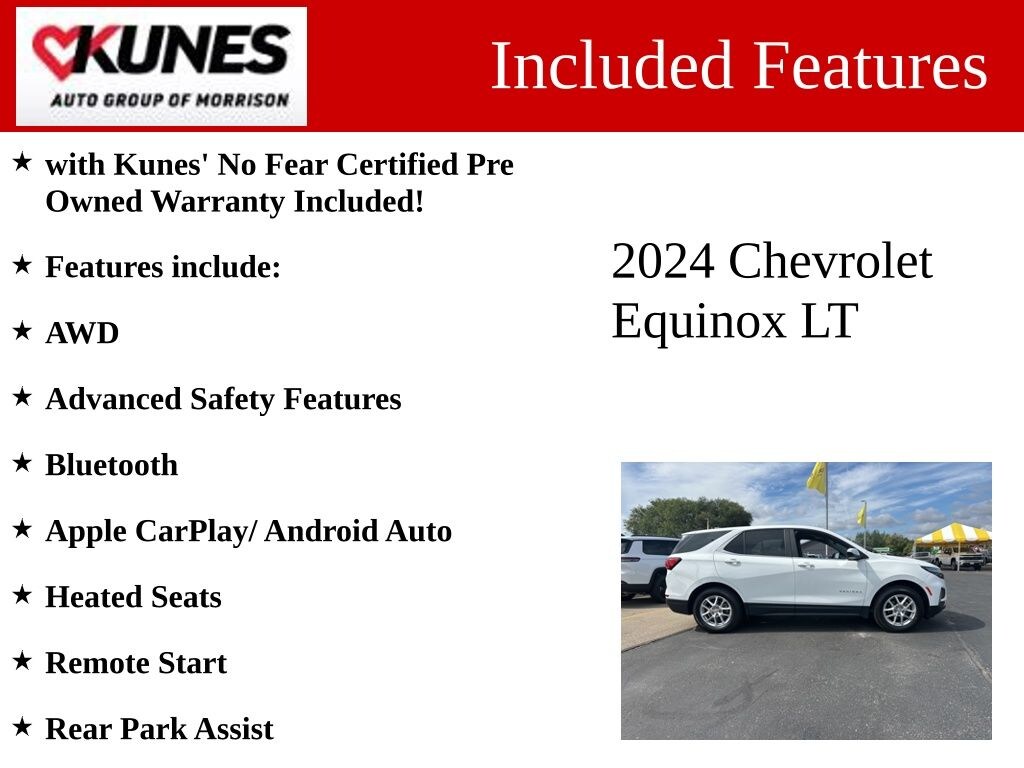 Used 2024 Chevrolet Equinox LT SUV