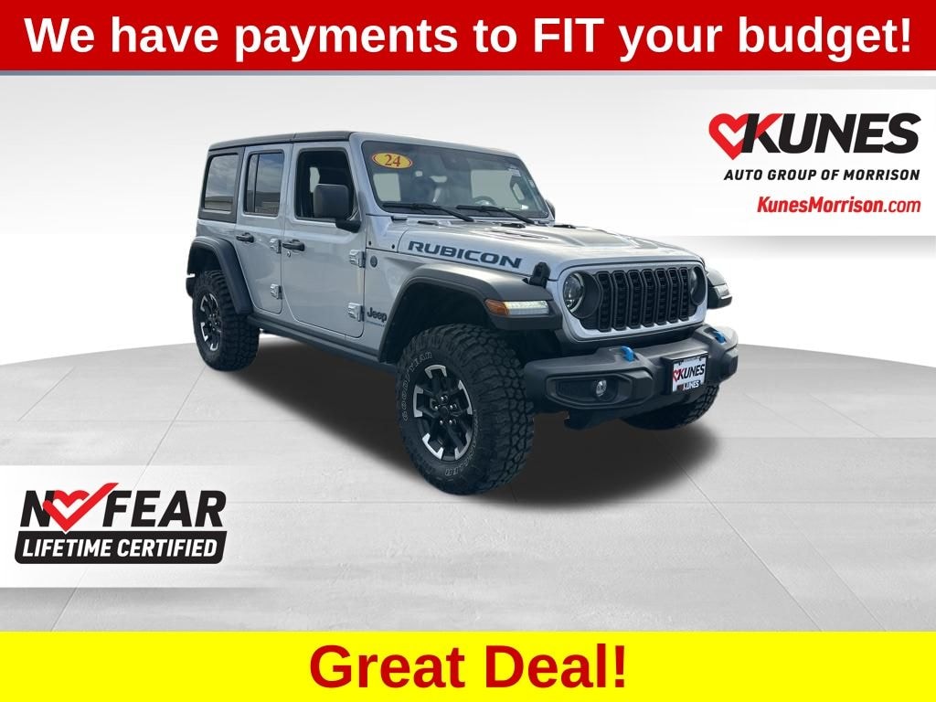 Used 2024 Jeep Wrangler Rubicon 4xe SUV