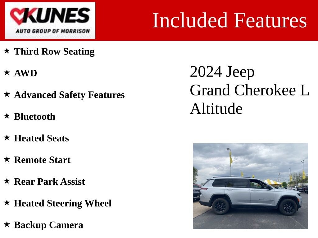 Used 2024 Jeep Grand Cherokee L Altitude SUV