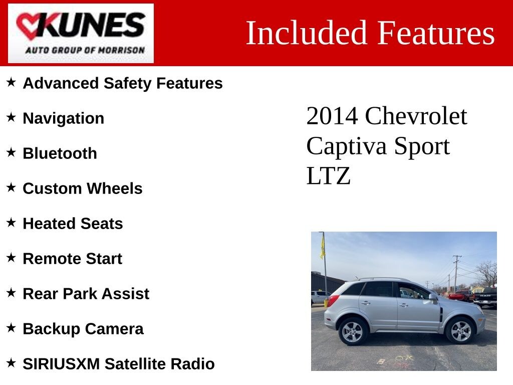 Used 2014 Chevrolet Captiva Sport LTZ SUV