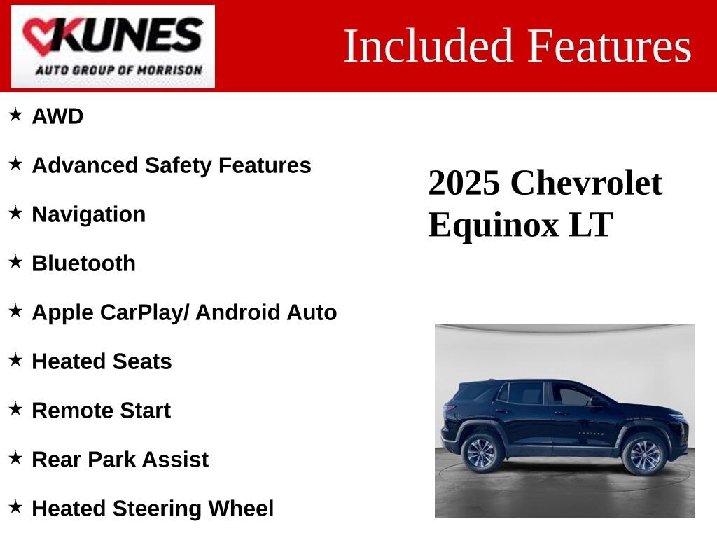 Used 2025 Chevrolet Equinox LT SUV