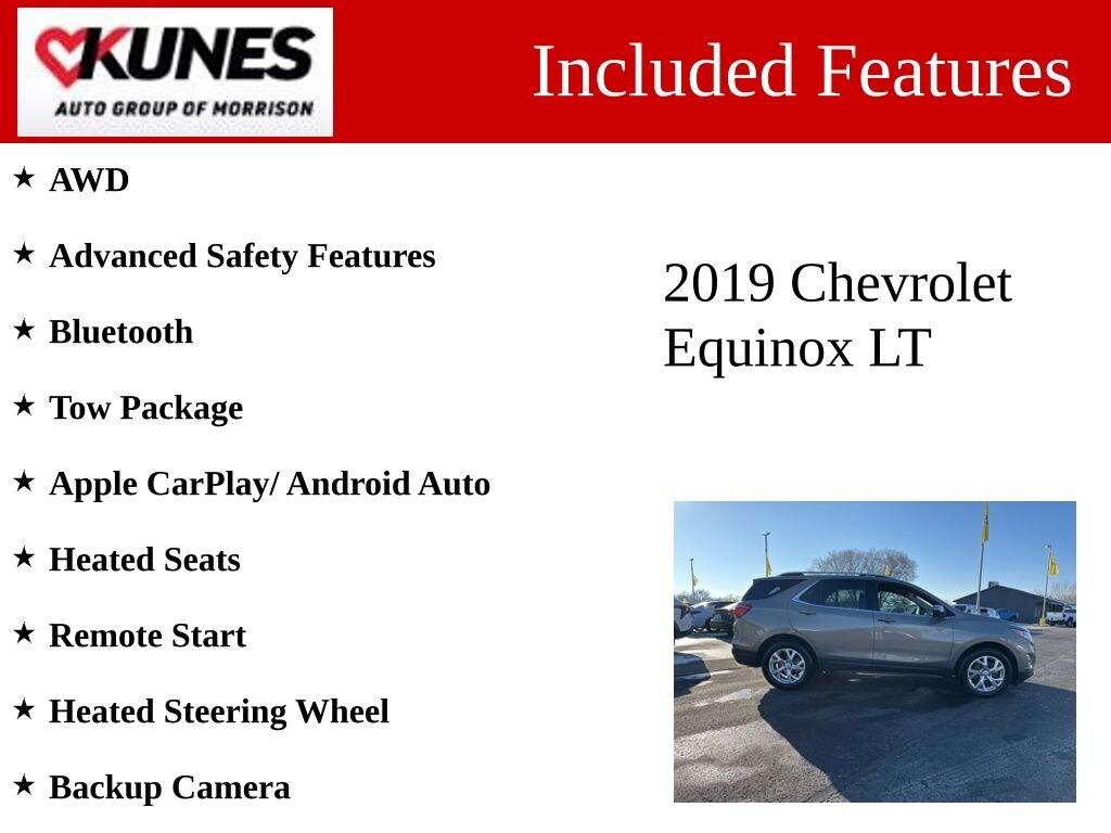 Used 2019 Chevrolet Equinox LT SUV