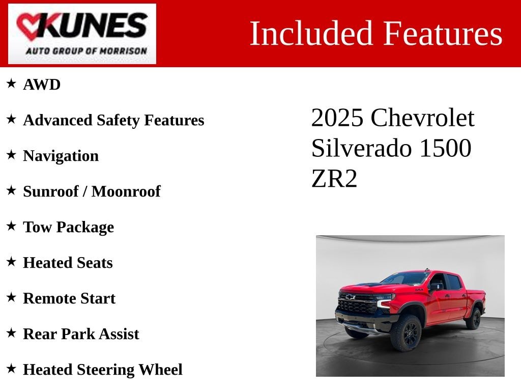 Used 2025 Chevrolet Silverado 1500 ZR2 Truck
