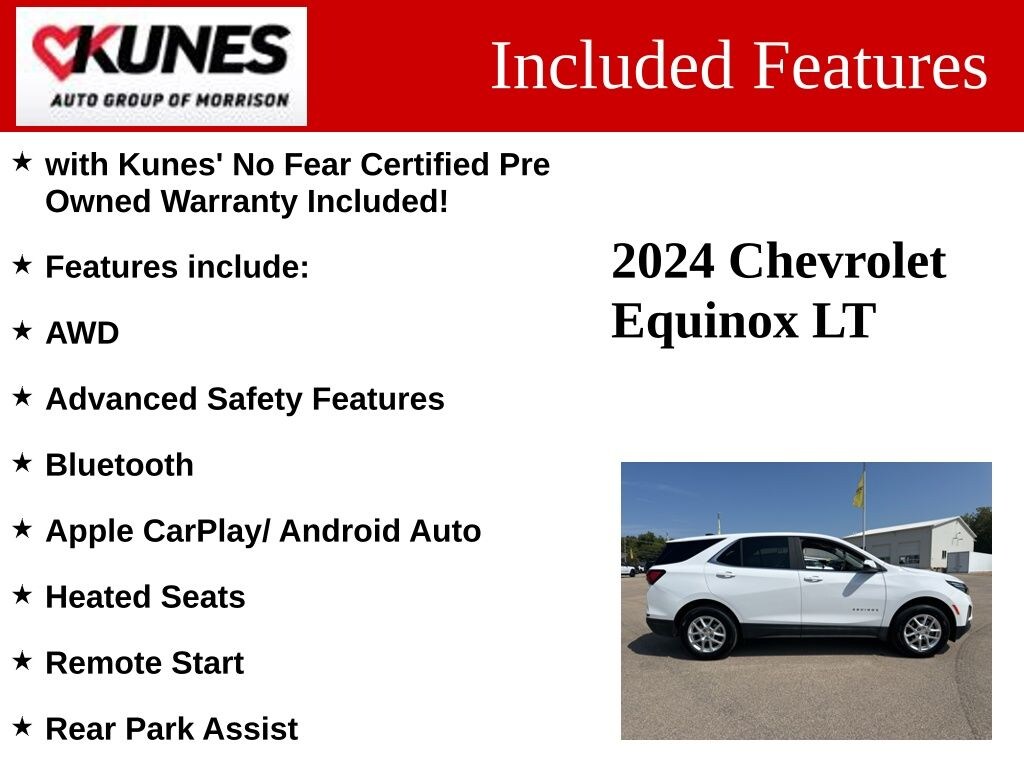 Used 2024 Chevrolet Equinox LT SUV