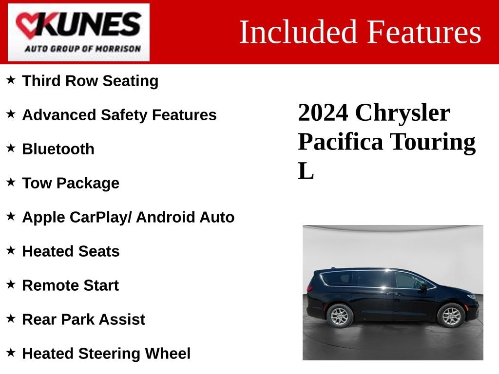 Used 2024 Chrysler Pacifica Touring L Minivan/Van