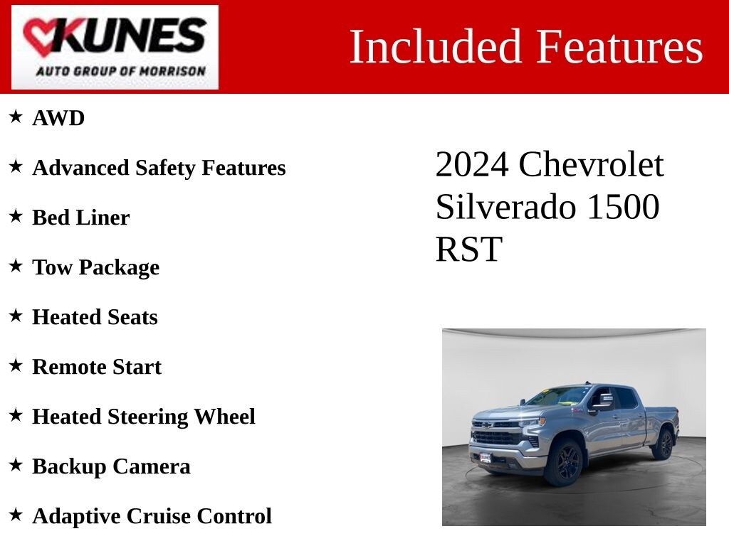 Used 2024 Chevrolet Silverado 1500 RST Truck