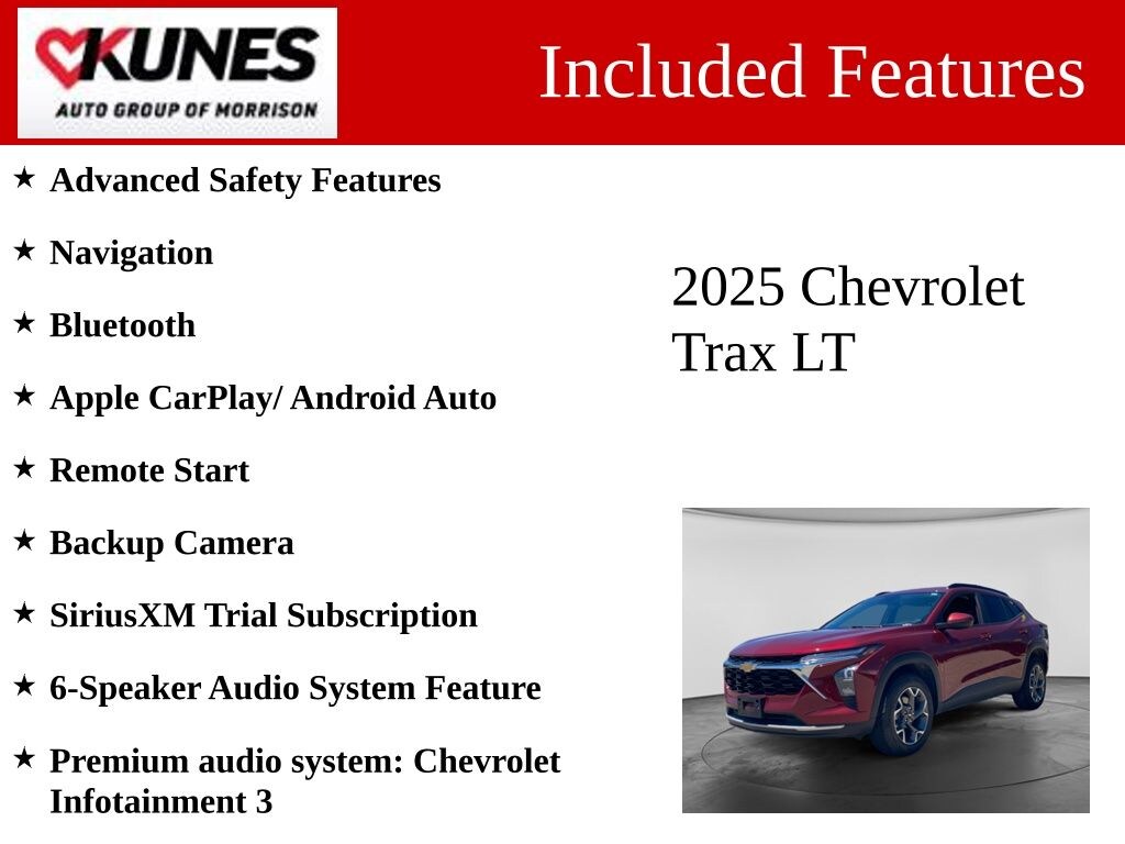 Used 2025 Chevrolet Trax LT SUV